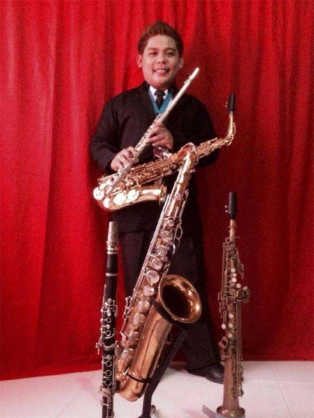 Male Saxophonist 105595/ International Talent Agency "Rising Stars".