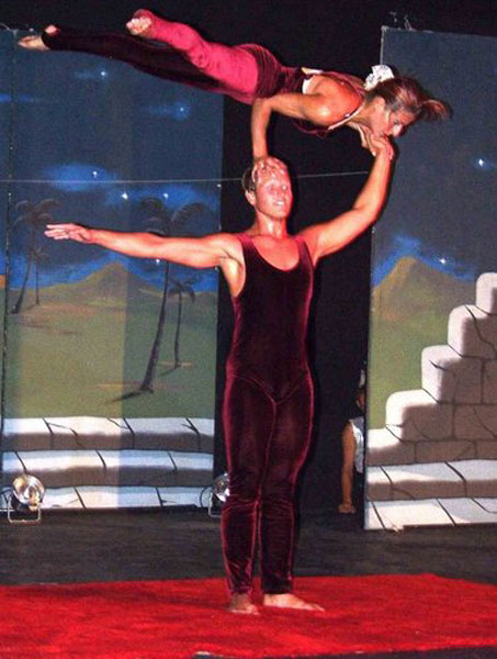 Adagio Aerial Contortion Duo 1114/ International Talent Agency "Rising